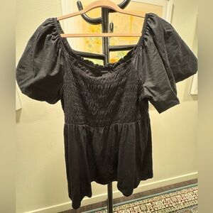 Torrid smocked puff sleeve top - 2X